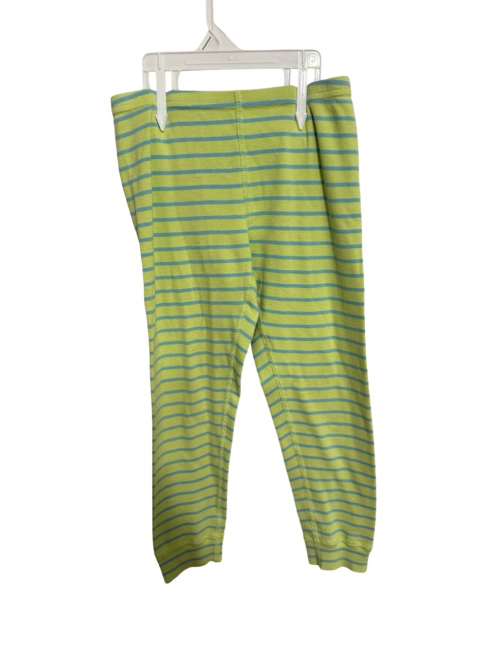Hanna Andersson Green & Blue Striped Pants Girls Size 120 (US 6-7) Playwear